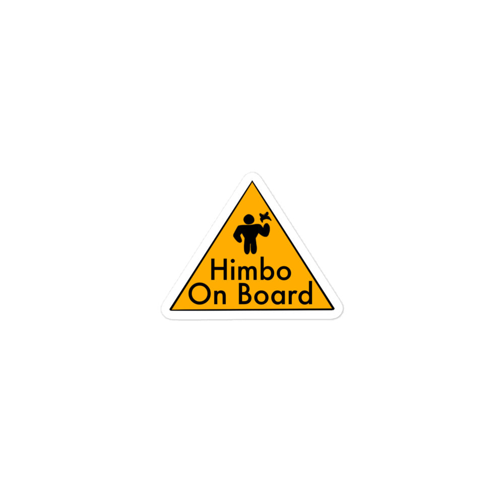 Himbo On Board Sticker