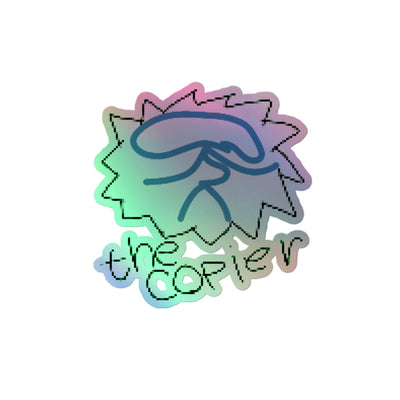 Holographic "The copier" sticker