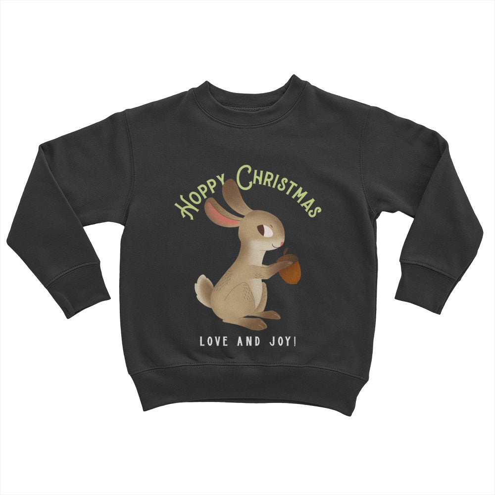 Hoppy Christmas Love And Joy Youth Sweater