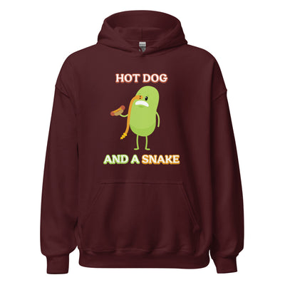 Hot Dog and a Snake (Mishap) - Unisex Heavy Blend Hoodie