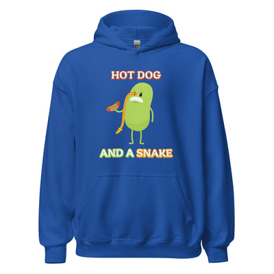 Hot Dog and a Snake (Mishap) - Unisex Heavy Blend Hoodie