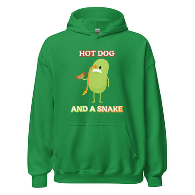 Hot Dog and a Snake (Mishap) - Unisex Heavy Blend Hoodie