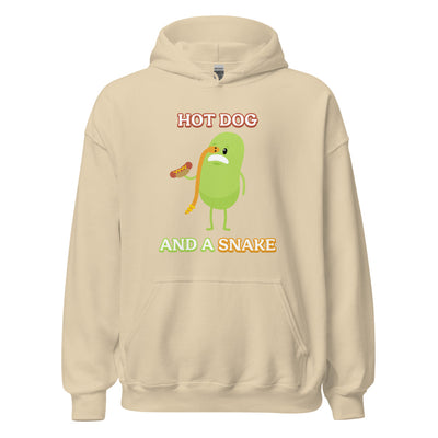 Hot Dog and a Snake (Mishap) - Unisex Heavy Blend Hoodie
