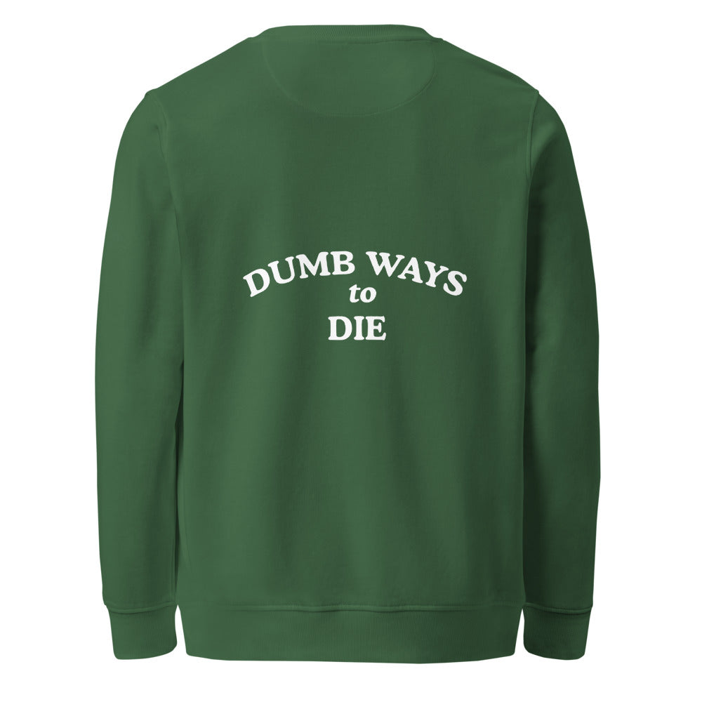 Hot Dog and a Snake (Mishap) - Unisex Organic Sweatshirt
