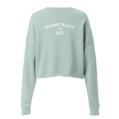 Hot Dog and a Snake (Mishap) - Women's Cropped Sweatshirt