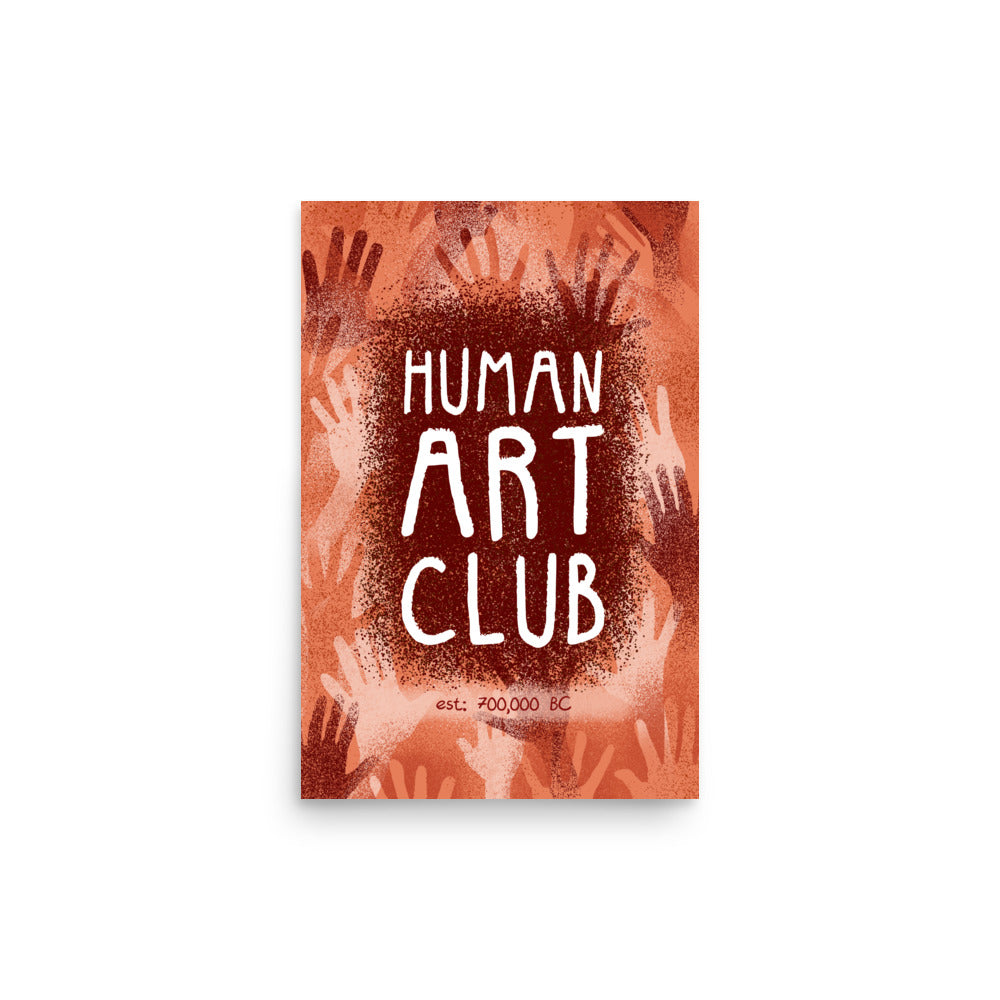 Human Art Club Poster