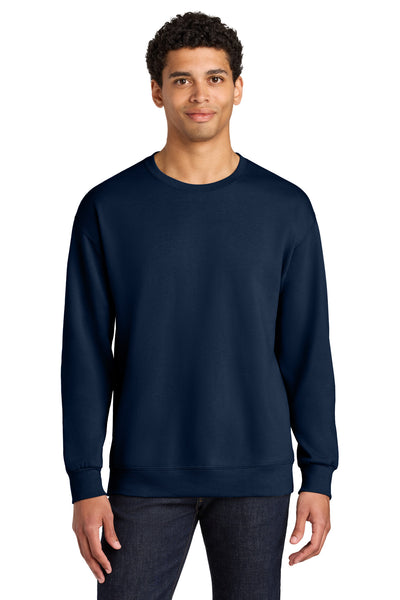 Jerzees Ultimate Unisex CVC Ring Spun Crewneck Sweatshirt IC48M