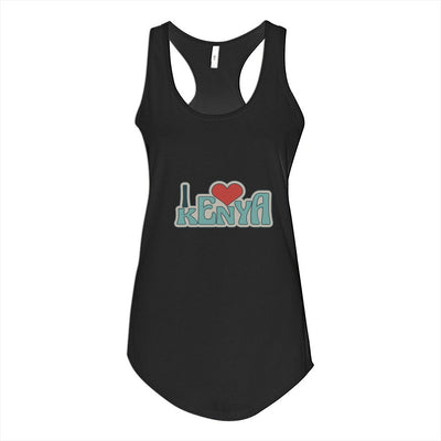 I love Kenya Racerback tank