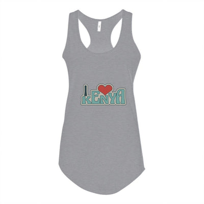 I love Kenya Racerback tank