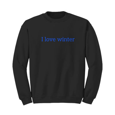 I love winter jumper