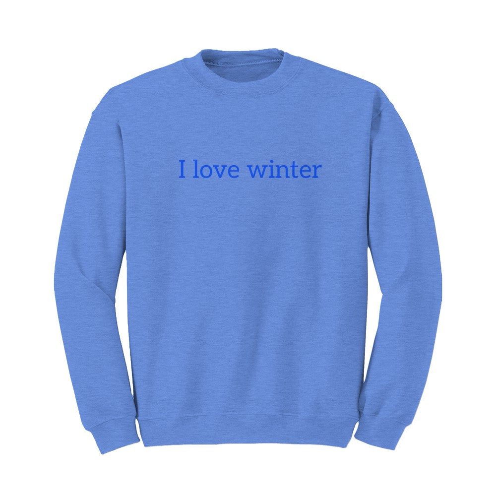 I love winter jumper