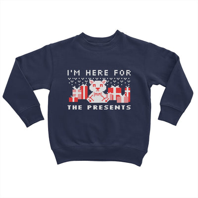 I'm Here For The Presents Youth Sweater