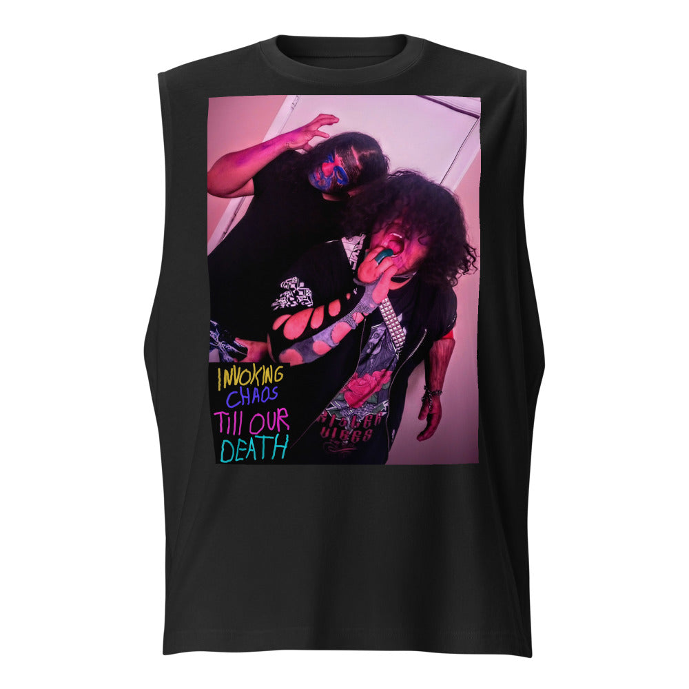 InvokingChaosTillOurDeath "Quorthon Tribute" Photoshoot Muscle Shirt