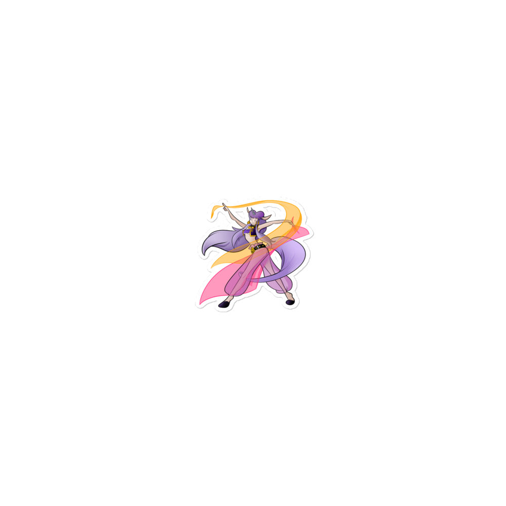 Iris Lily Sticker