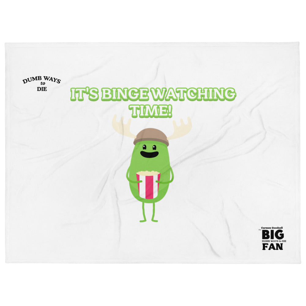 It's Binge Watching Time! (Botch) - Throw Blanket
