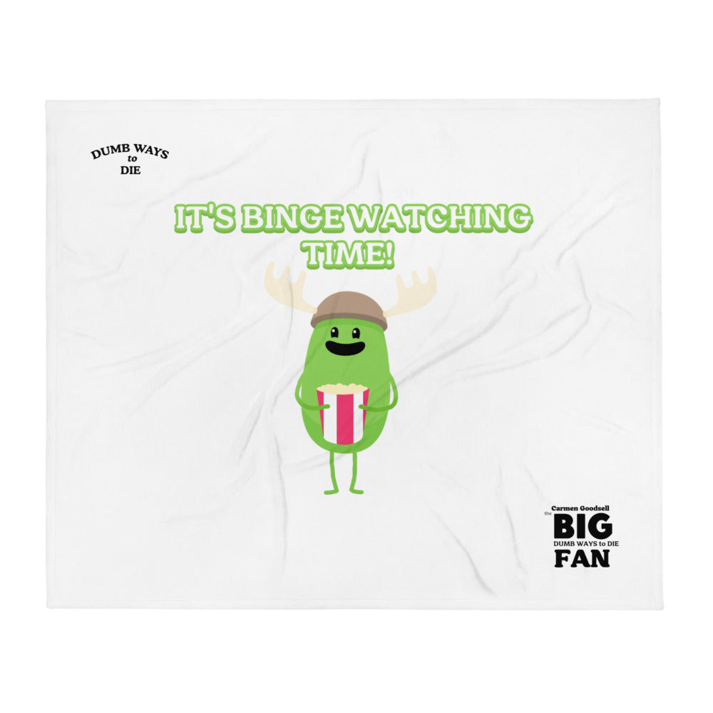 It's Binge Watching Time! (Botch) - Throw Blanket