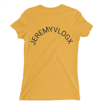 JEREMYVLOGX WOMEN'S SLIM FIT TEE