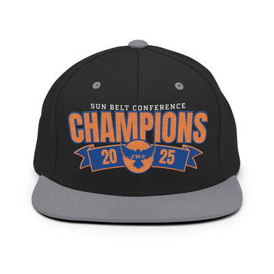 JHU Football 2025 Sun Belt Conference Champions Hat