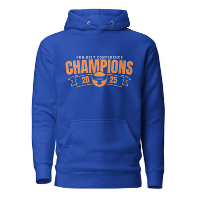 JHU Football 2025 Sun Belt Conference Champions Unisex Hoodie