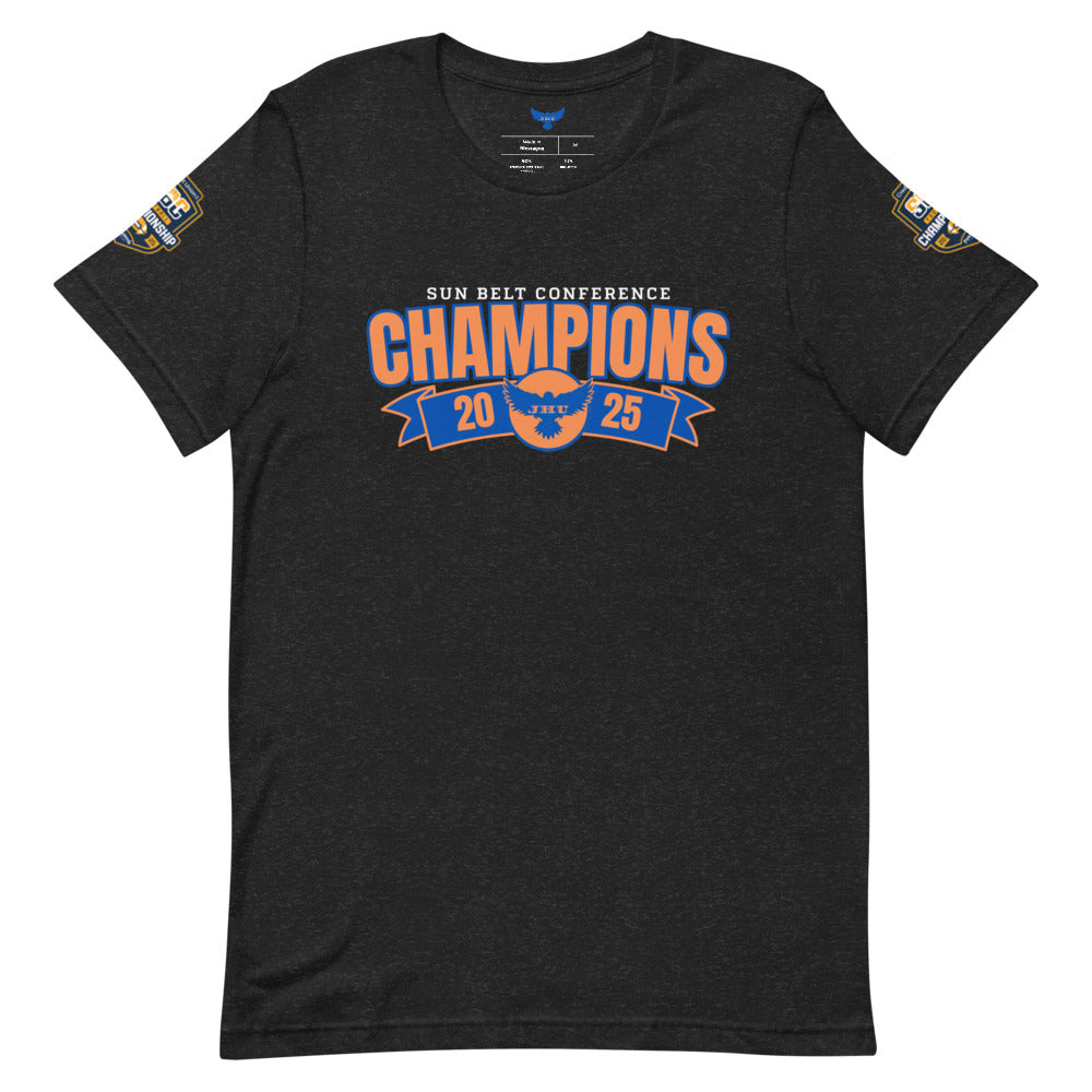 JHU Football 2025 Sun Belt Conference Champions Unisex T-Shirts