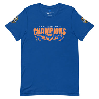 JHU Football 2025 Sun Belt Conference Champions Unisex T-Shirts