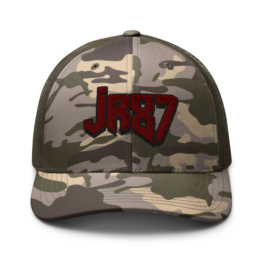 JR87 Camo Trucker Hat