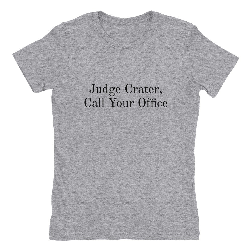 Judge Crater Boyfriend Tee