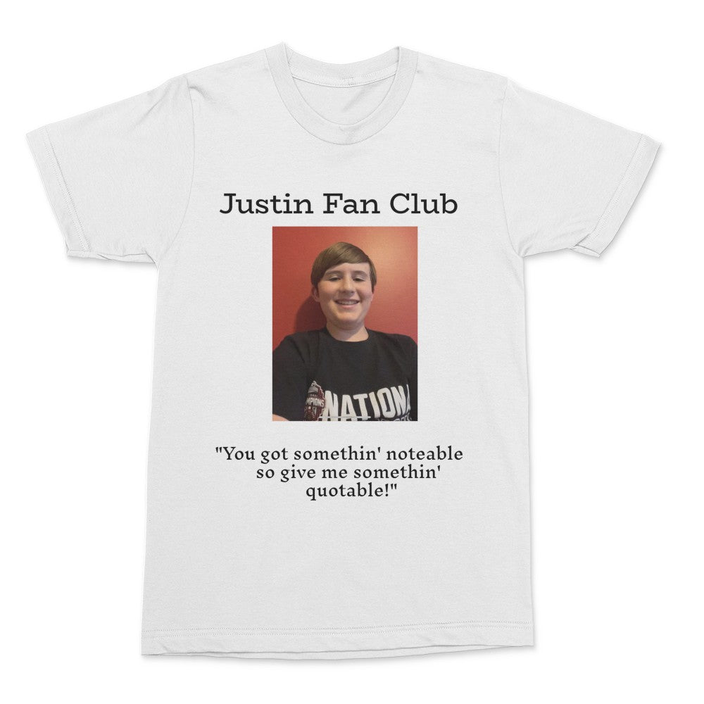 Justin Fan Club T-Shirt