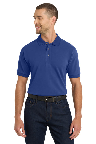 Port Authority Heavyweight Cotton Pique Polo.  K420