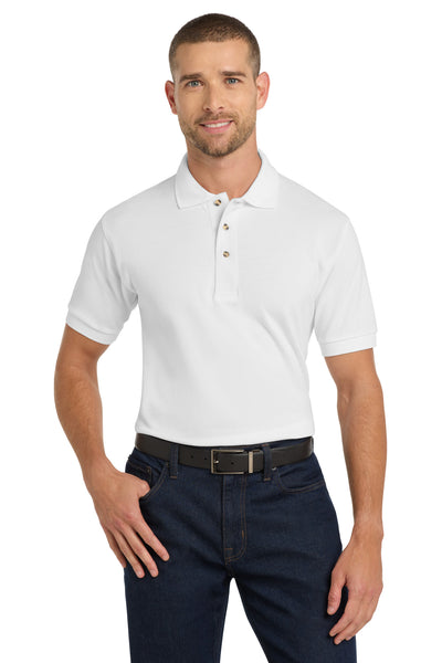 Port Authority Heavyweight Cotton Pique Polo.  K420
