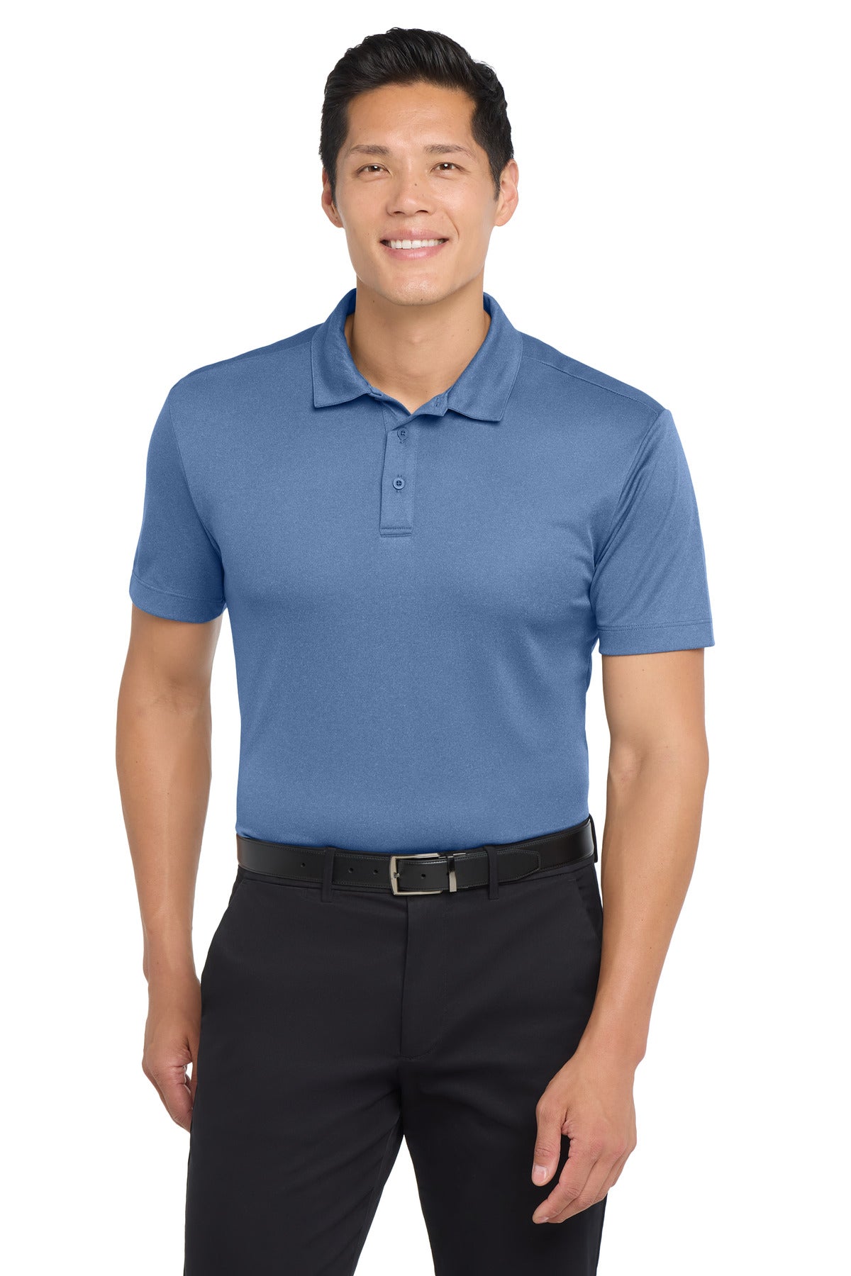 Port Authority  Heathered Silk Touch  Performance Polo. K542