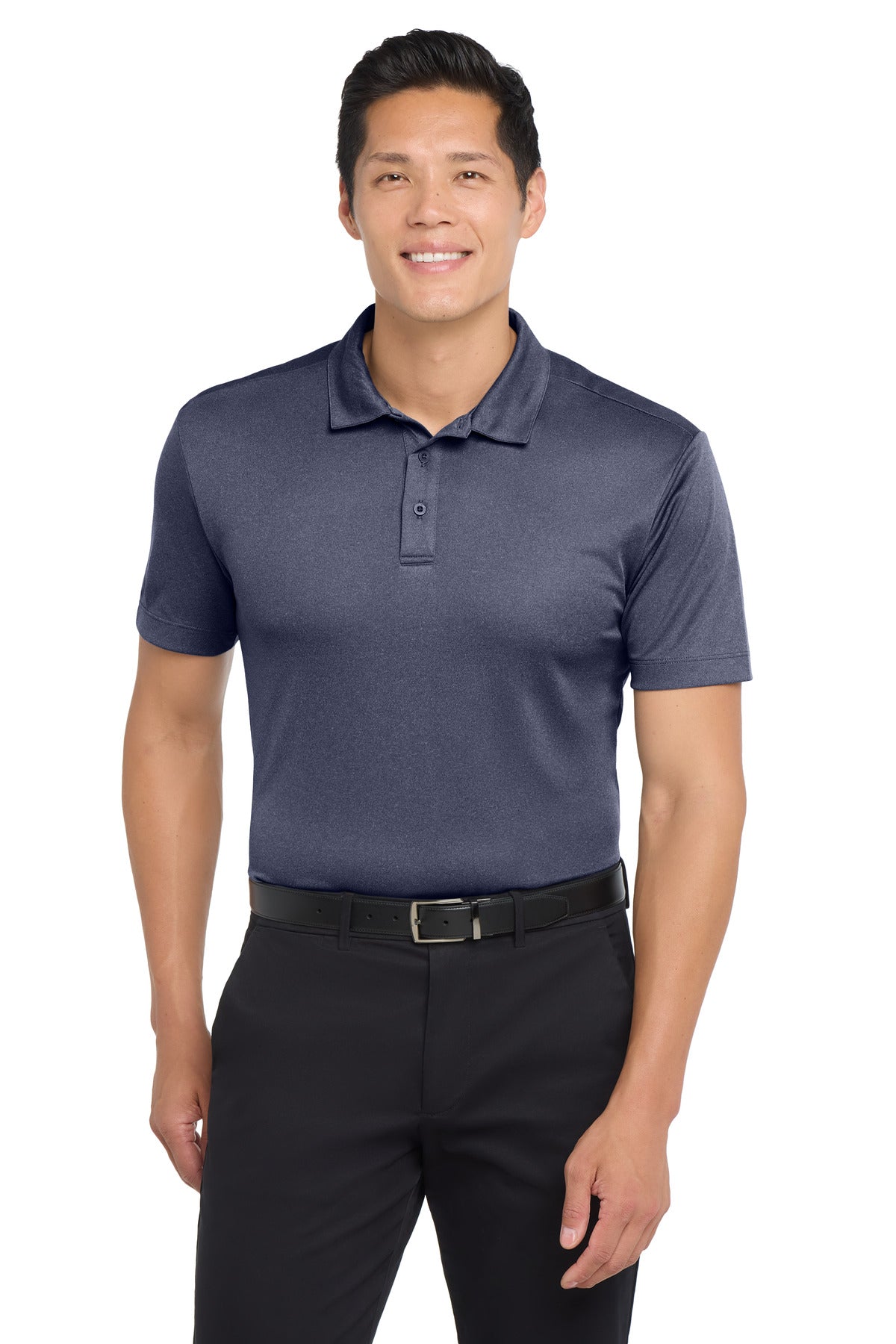 Port Authority  Heathered Silk Touch  Performance Polo. K542