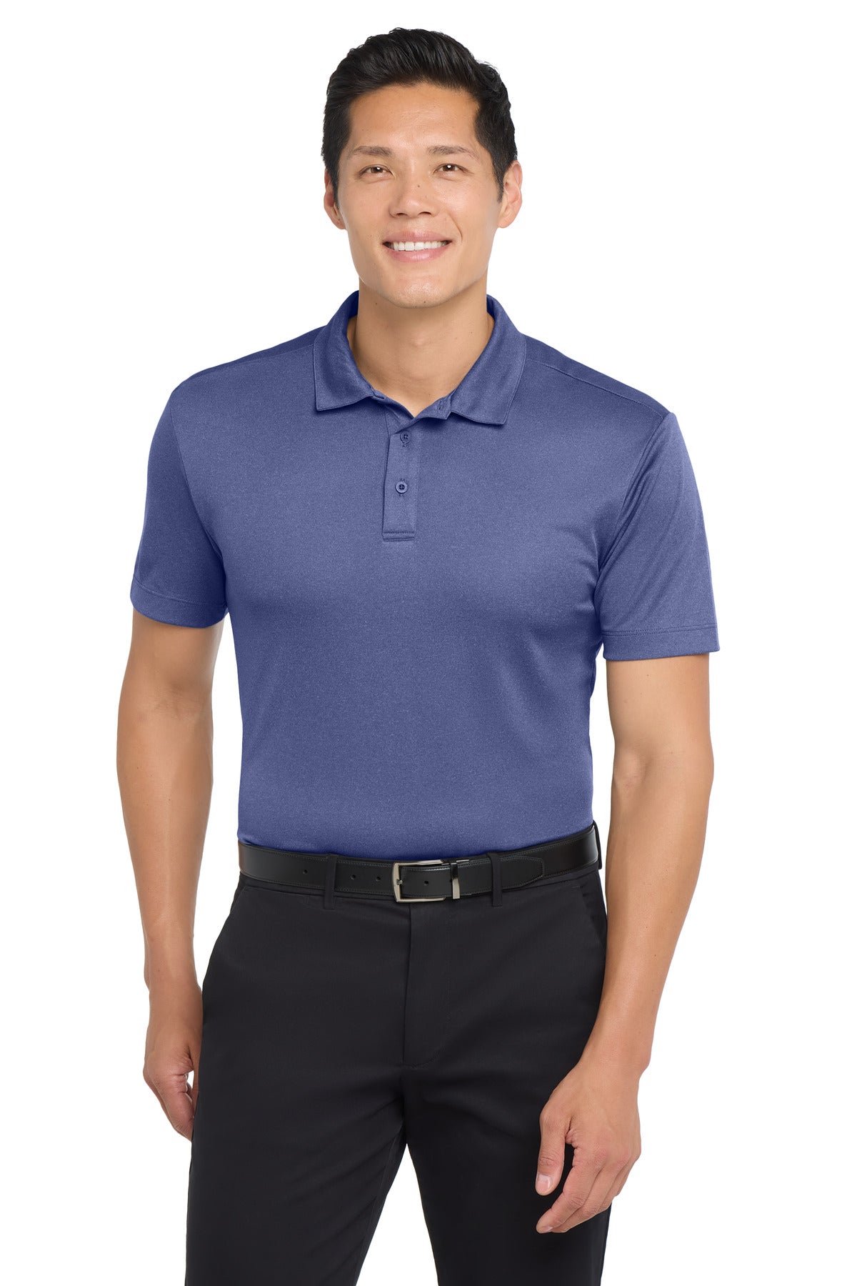 Port Authority  Heathered Silk Touch  Performance Polo. K542