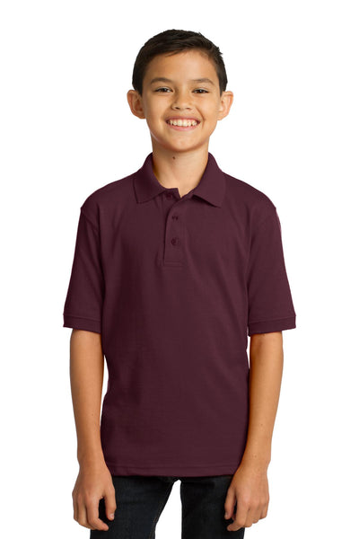 Port & Co™ Youth Core Blend Jersey Knit Polo. KP55Y