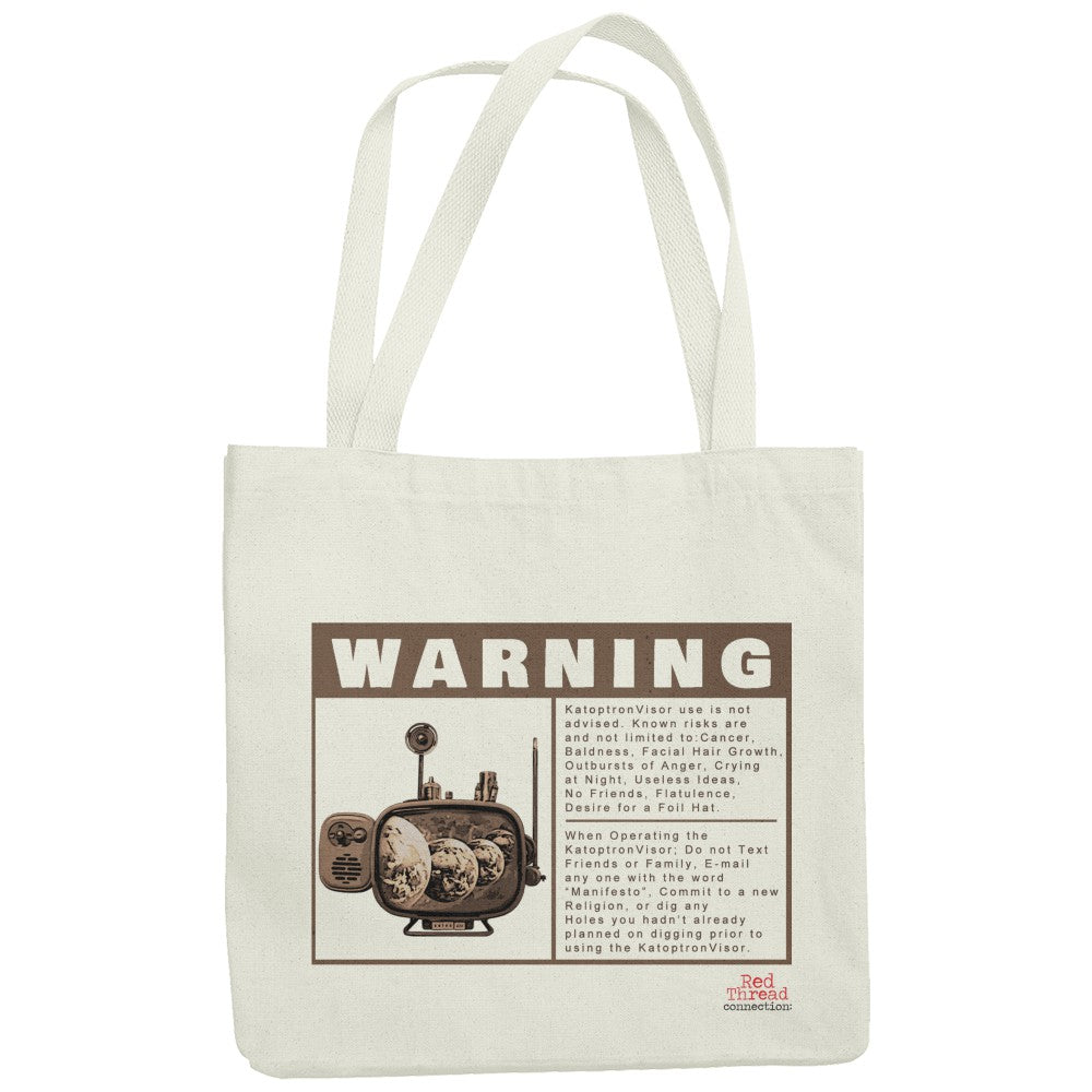 "KatoptronVisor  Warning"  Tote Bag