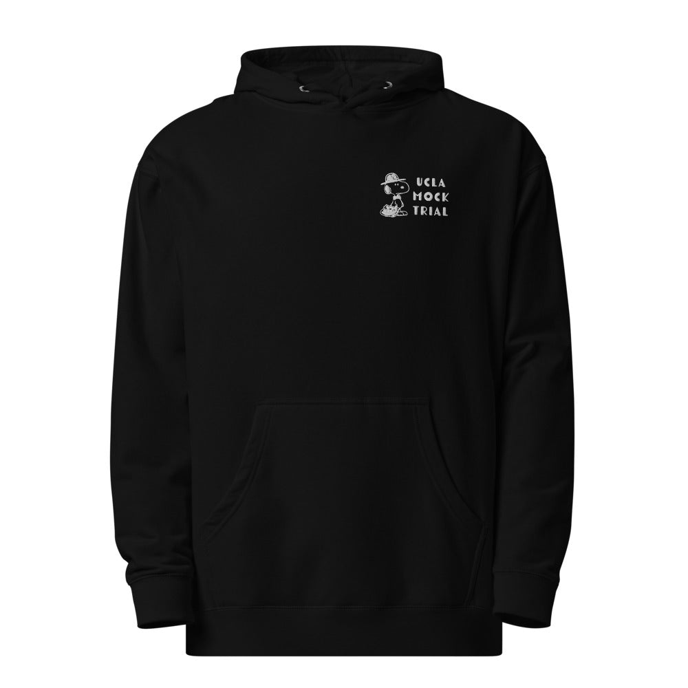LETTERMARK EMBROIDERED HOODIE