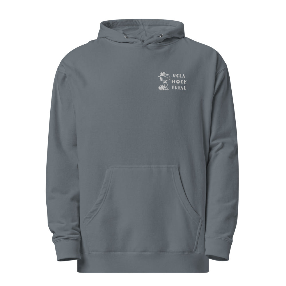 LETTERMARK EMBROIDERED HOODIE