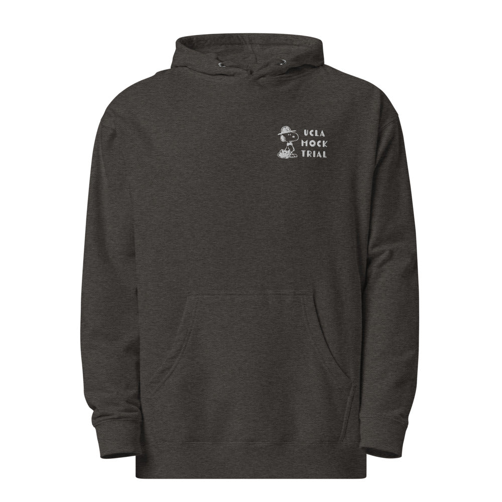 LETTERMARK EMBROIDERED HOODIE