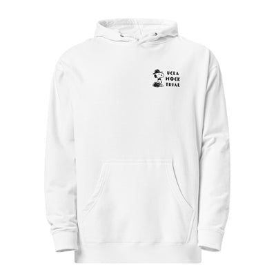 LETTERMARK EMBROIDERED HOODIE LIGHT