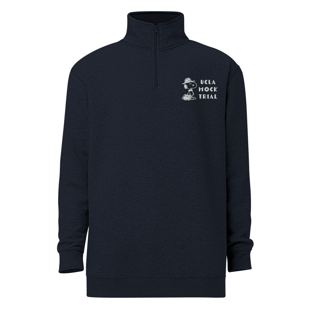 LETTERMARK EMBROIDERY QUARTER ZIP