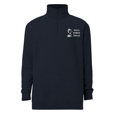 LETTERMARK EMBROIDERY QUARTER ZIP
