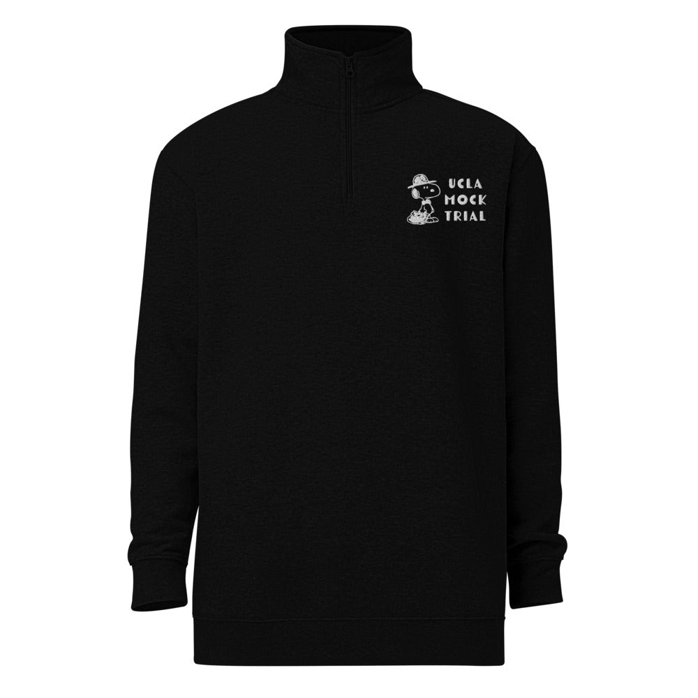 LETTERMARK EMBROIDERY QUARTER ZIP