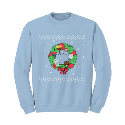 LIMITED EDITION HOLIDAY WREATH SWEATER
