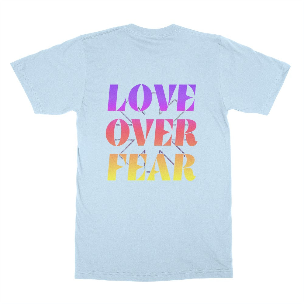 LOVE OVER FEAR - Backprint