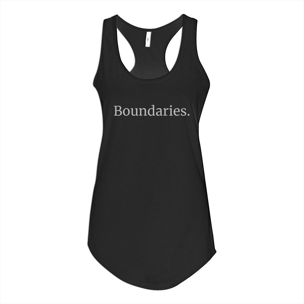 Ladies Racerback Boundaries Tank