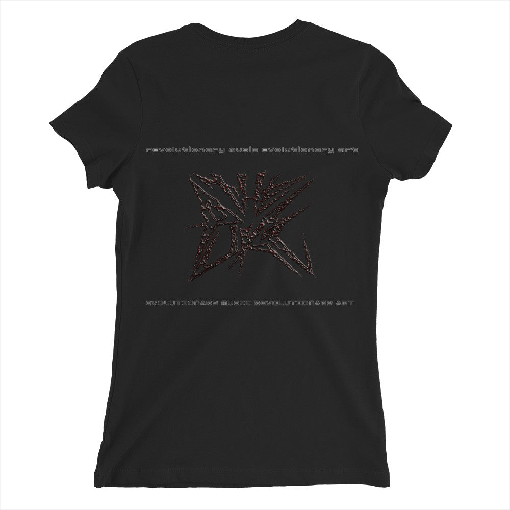 Ladies tee Fractal Twins