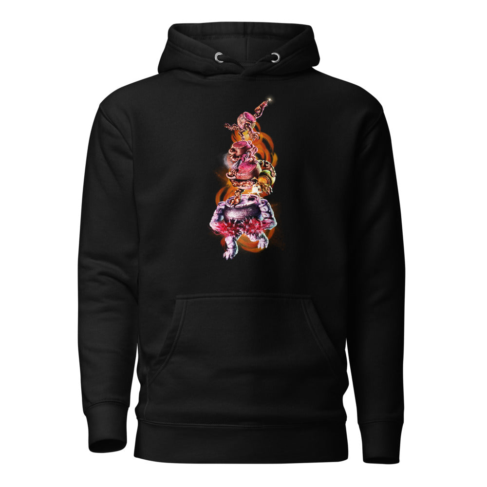 "Leaning Tower of Warriors" Hoodie