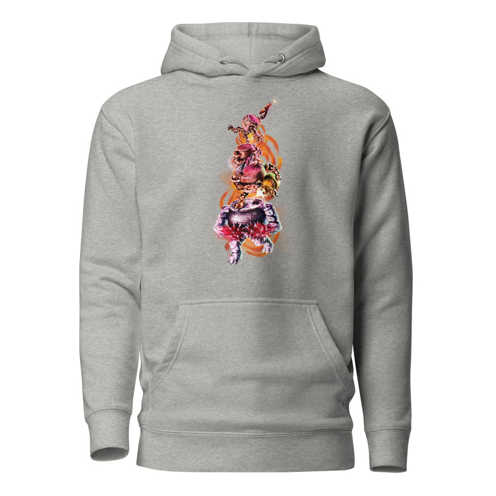 "Leaning Tower of Warriors" Hoodie