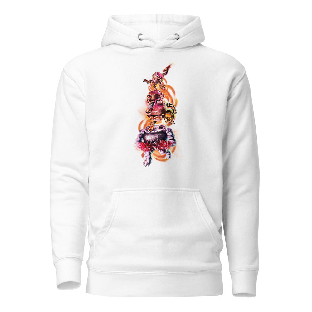 "Leaning Tower of Warriors" Hoodie