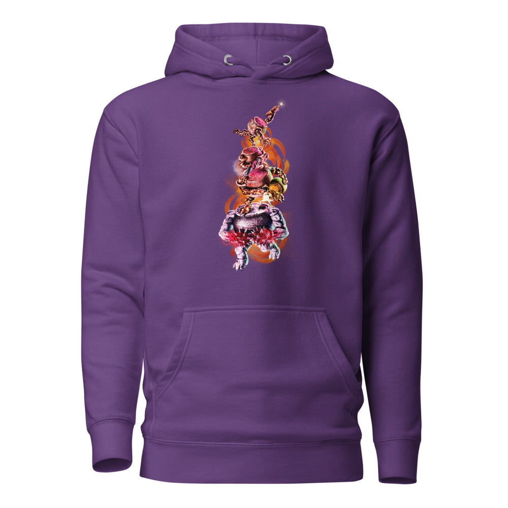 "Leaning Tower of Warriors" Hoodie